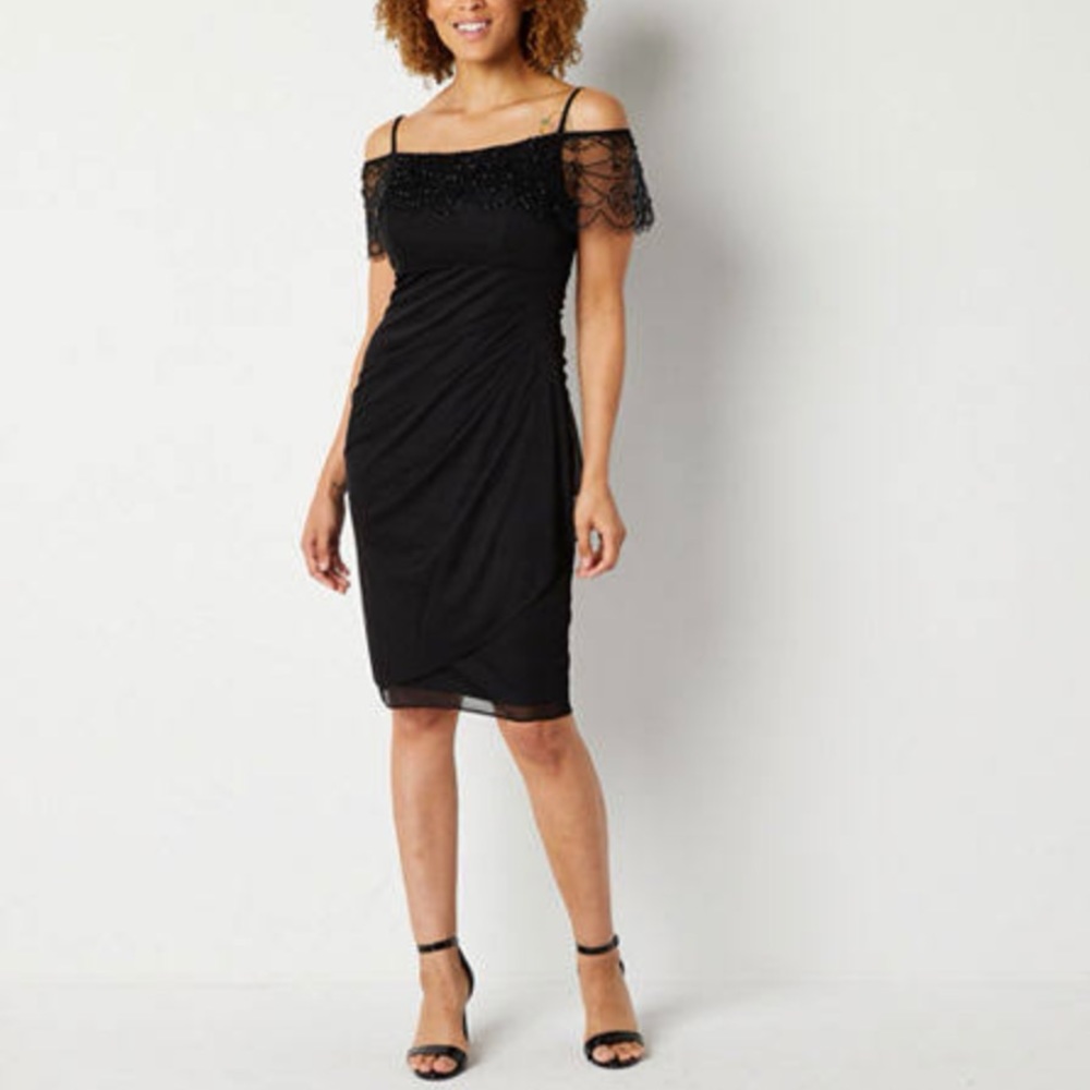 Beautiful Black DJ-JAZ Dress Size 18